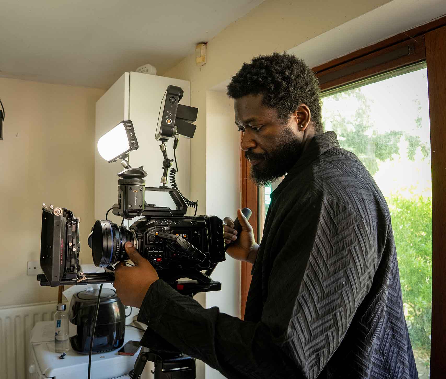 Director on set